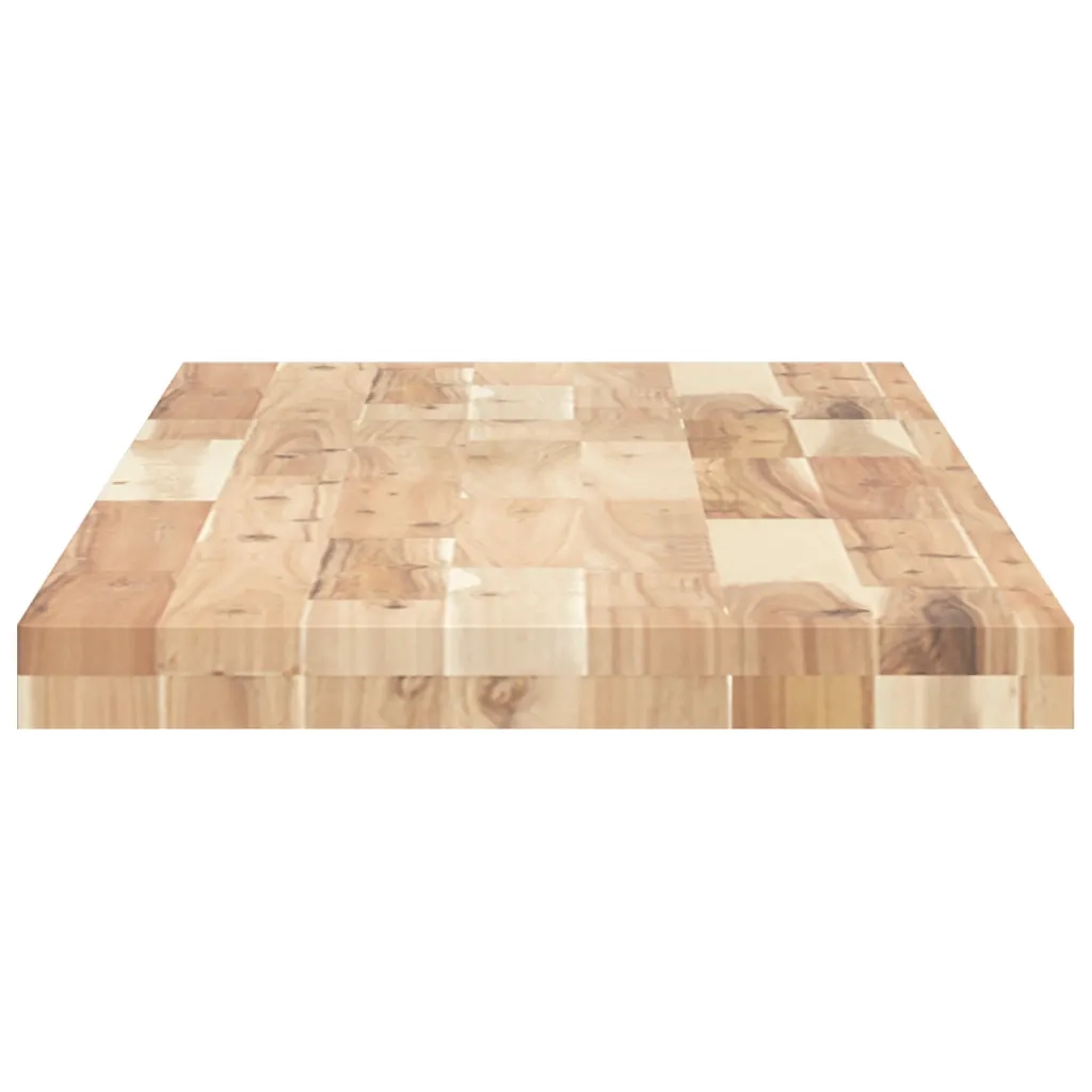 Mensole da Parete 2 pz 160x40x4 cm Legno Acacia Non Trattato