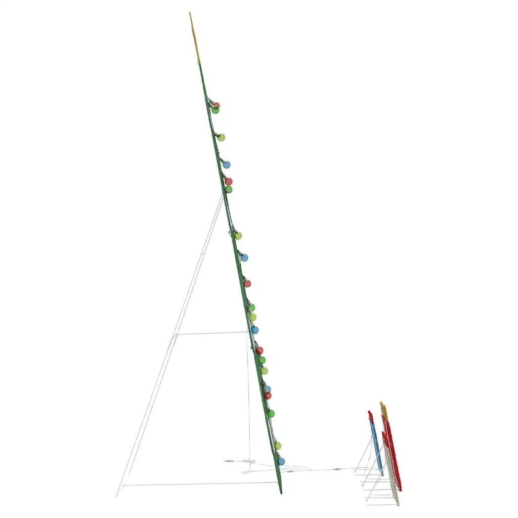 Albero di Natale Illuminato con 3 Scatole-Decorazioni natalizie Regalo 2D Bianco Caldo 643187