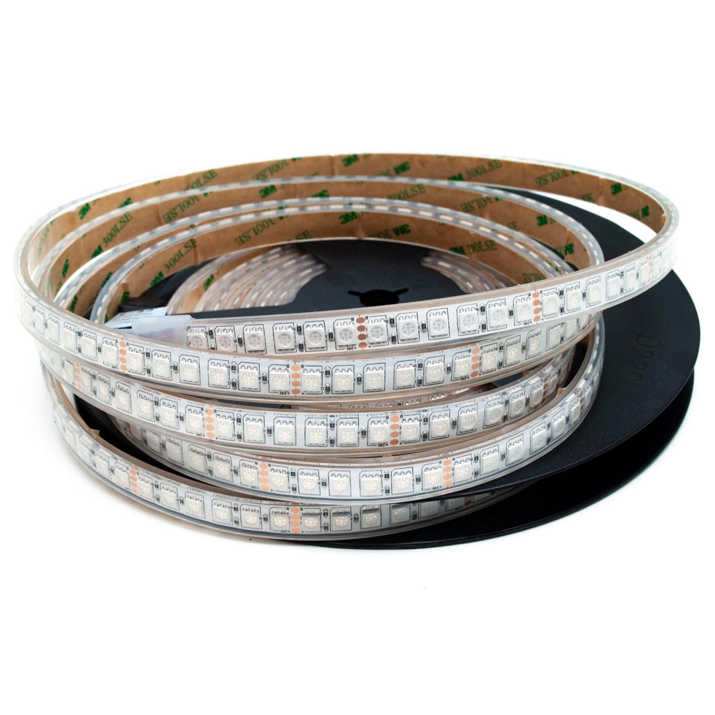 Striscia 600 LED impermeabile IP68 dimmerabile luce multicolore RGB 75W 24V decorazione esterni giardino piscina fontane
