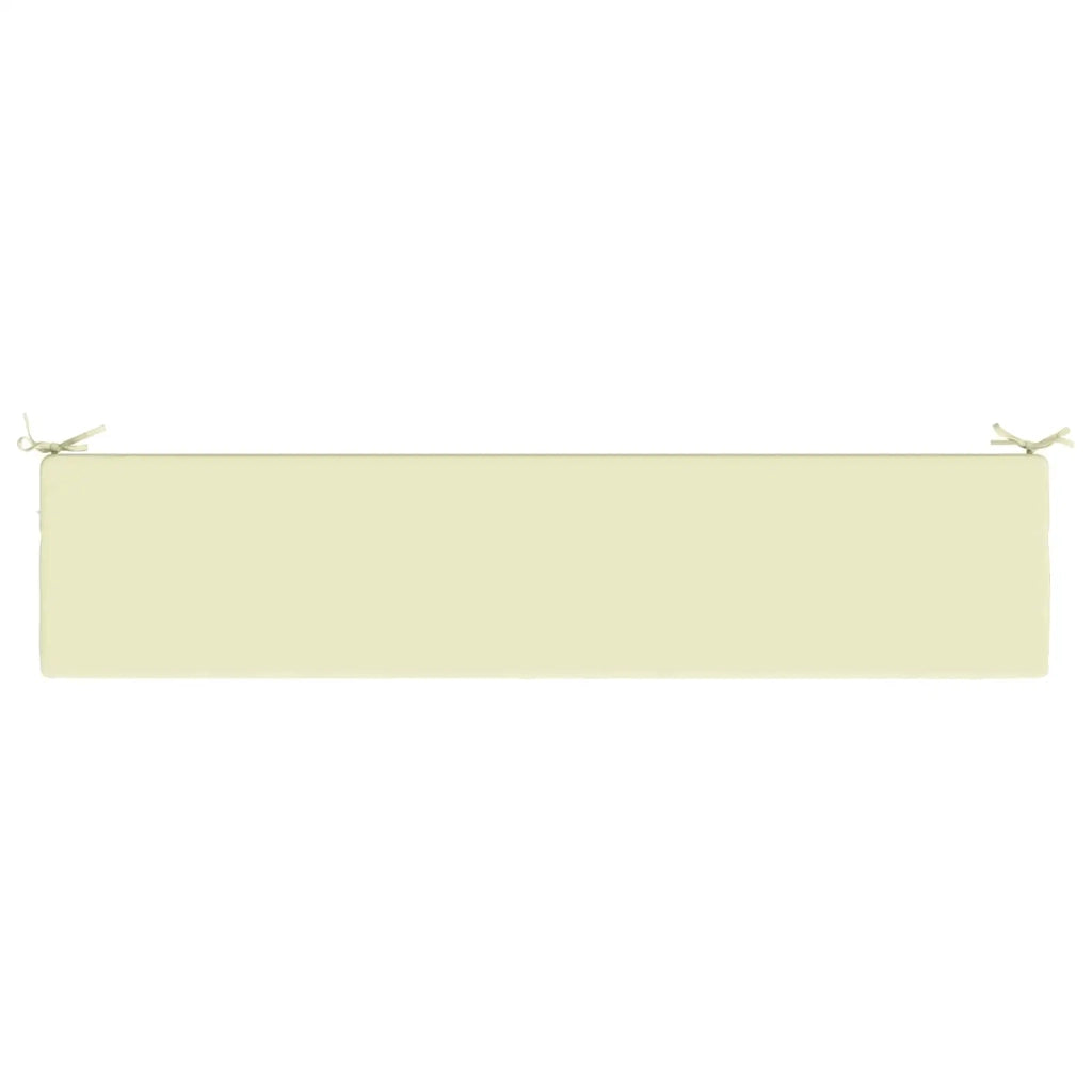 Cuscino per panchina SOEST 100% Poliestere Crema 949172