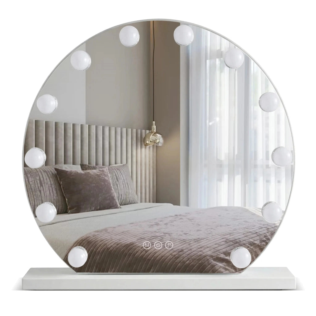 Specchio Led Hollywood White 50 Cm