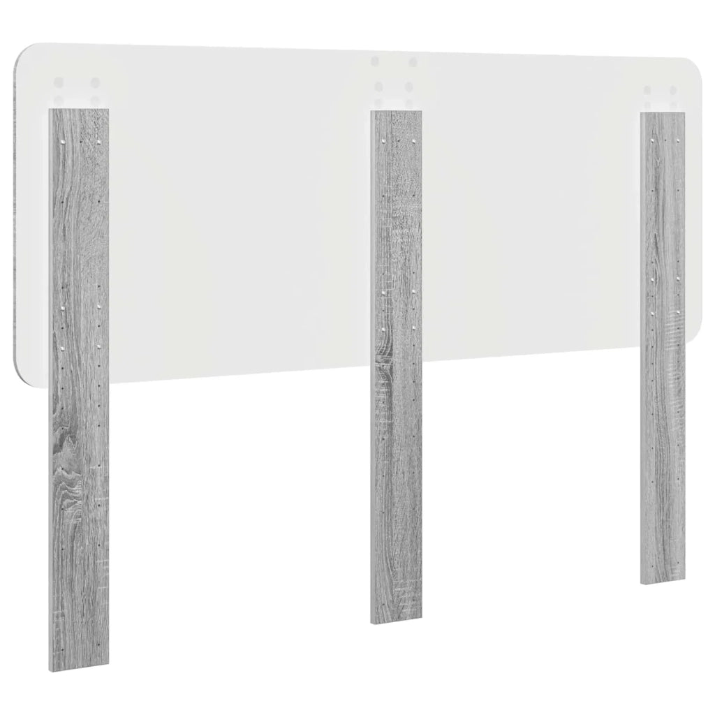 Testiera | Testata Grigio Sonoma Legno multistrato