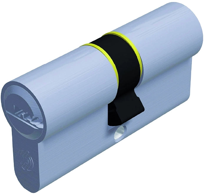 Securemme CILINDRO CROMO SATINATO K2 5 chiavi  mm. 90 (30+60)