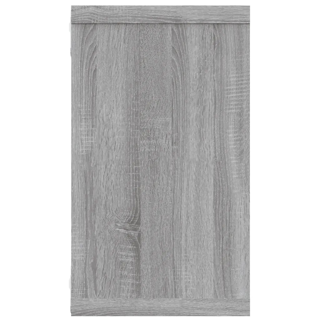 Mensole Cubo Muro 4 Grigio Sonoma 80x15x26,5 Legno Multistrato 815919