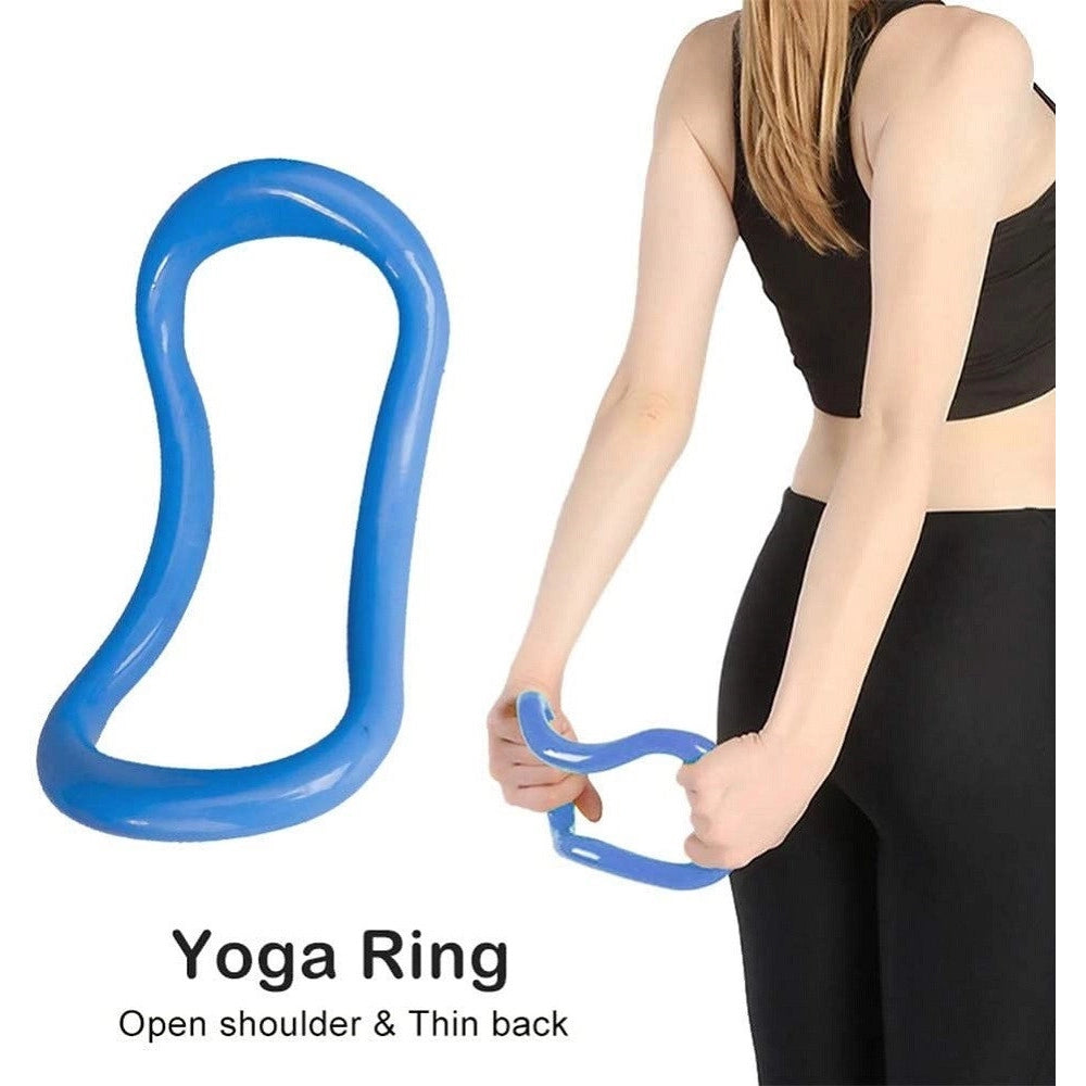 Trade Shop - Anello Allenamento Pilates Strumento Fitness Corpo Resistenza Palestra Esercizi -