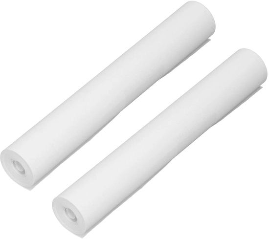 Papier da Stampa Thermico senza Blocco - A4 - Bianco - 2 Rotoli - 210 x Diametro 30 mm - Per Documenti e Fatture - Papier da Stampa