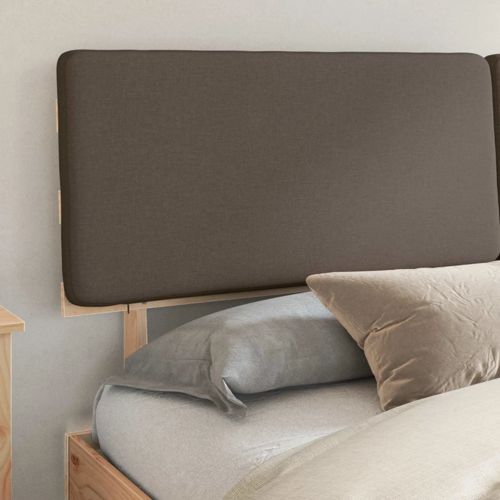 Letto con Testiera Rivestita Talpa 180 x 200 cm Pino massello