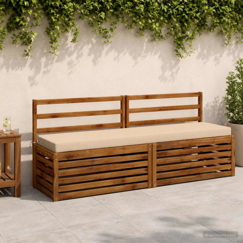 Cuscino per panchina SOEST 100% Poliestere Crema 950088