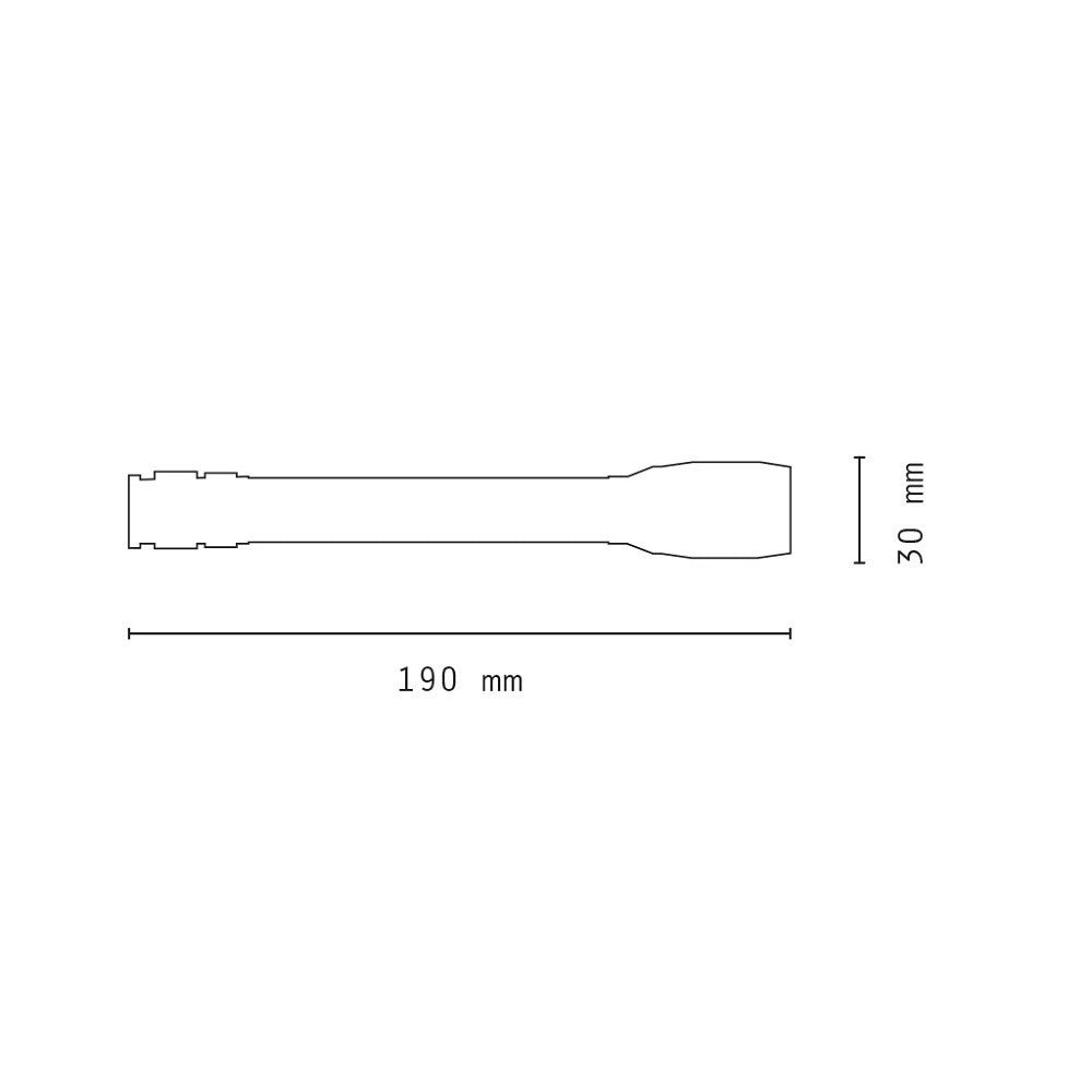 Trade Shop - Torcia Led Ricaricabile Cree T6 Luce Regolabile Casa Campeggio Escursioni Dt-2048 -