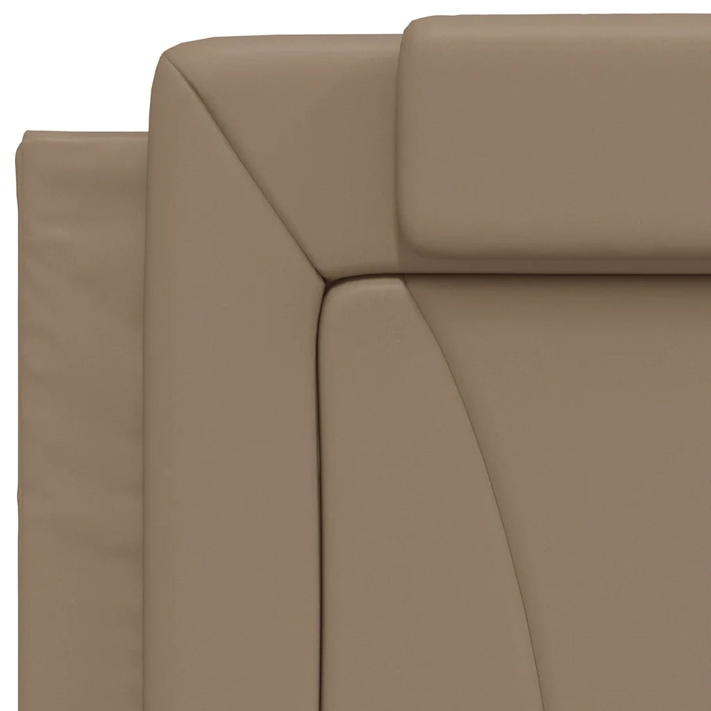 Giroletto Viana senza Materasso Cappuccino 80x200 cm in Similpelle 3208058