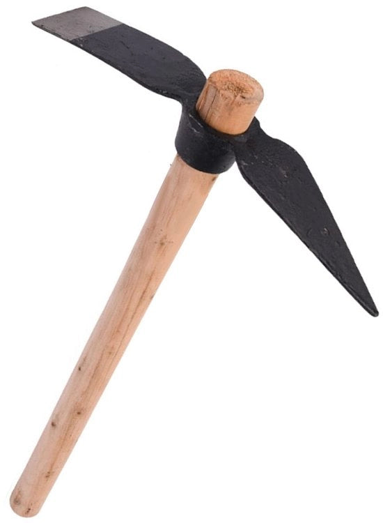 Strumento per la raccolta di verdure in giardino - doppio uso - attrezzi da giardino - manico in legno - alta resistenza al carbonio - robusto e solido - manico antiscivolo