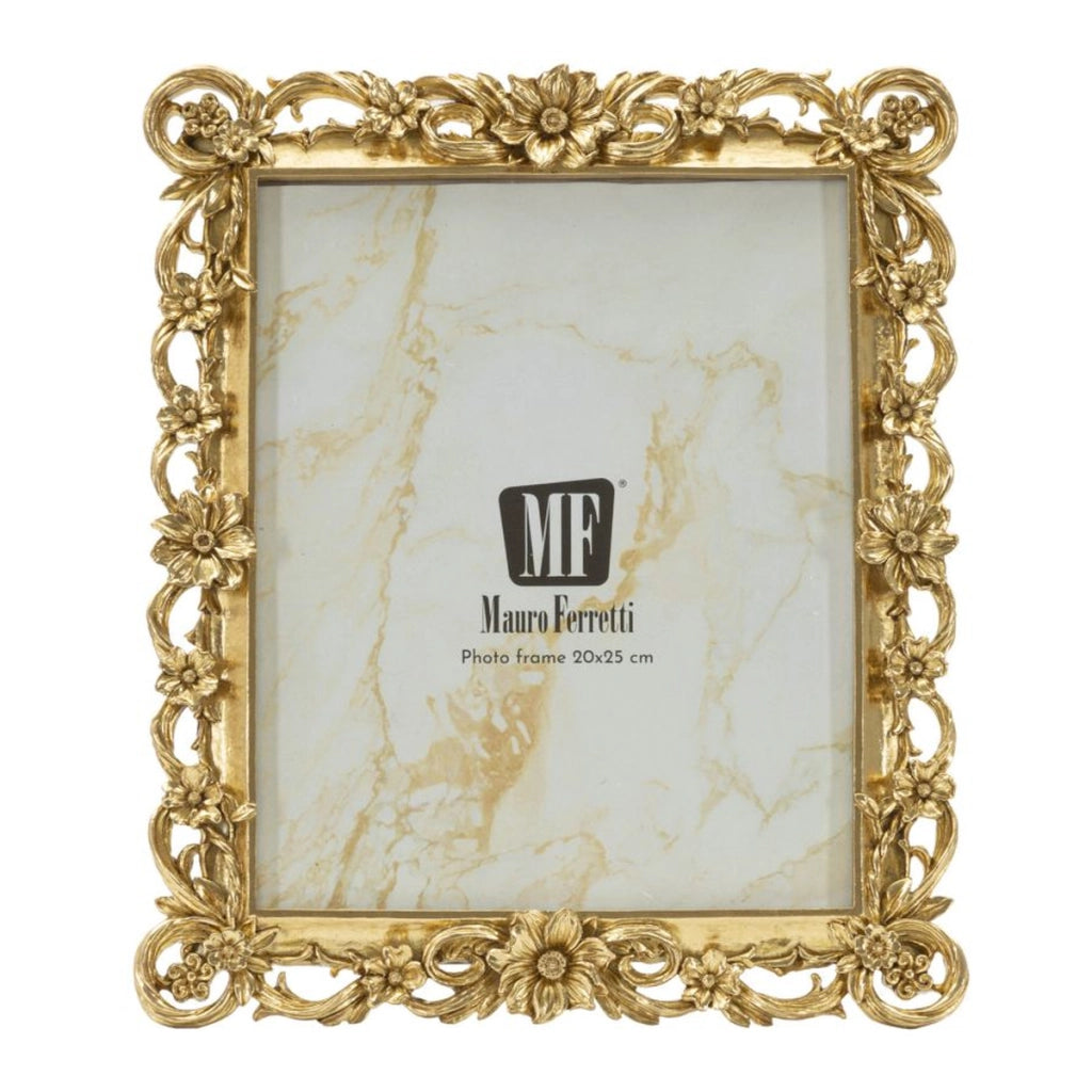 Cornice portafoto Classic oro dal profilo tradizionale 20x25 cm