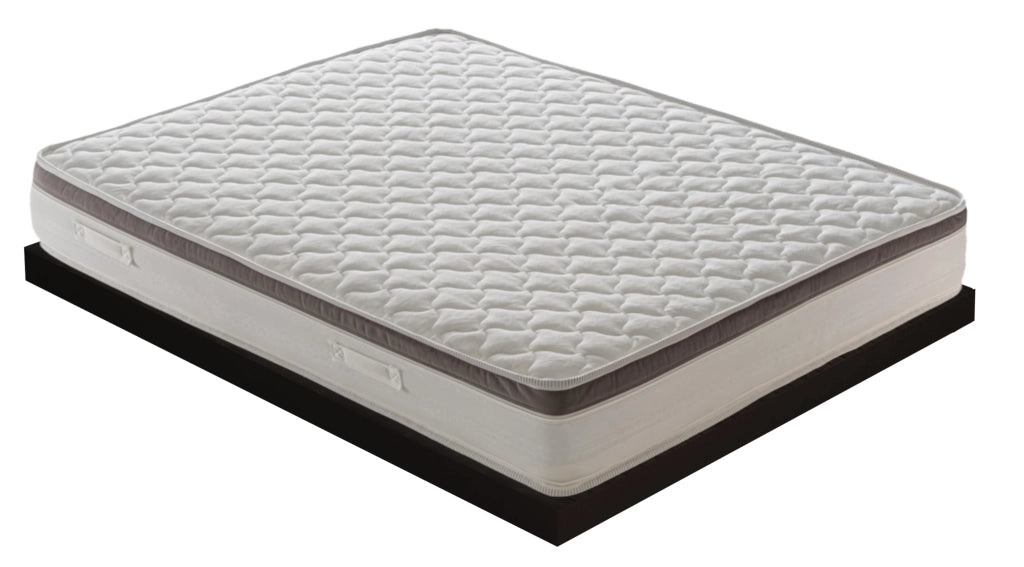 Materasso Matrimoniale 160x200 a molle insacchettate, memory foam, alto 27 cm, rivestimento sfoderabile, 1600 molle