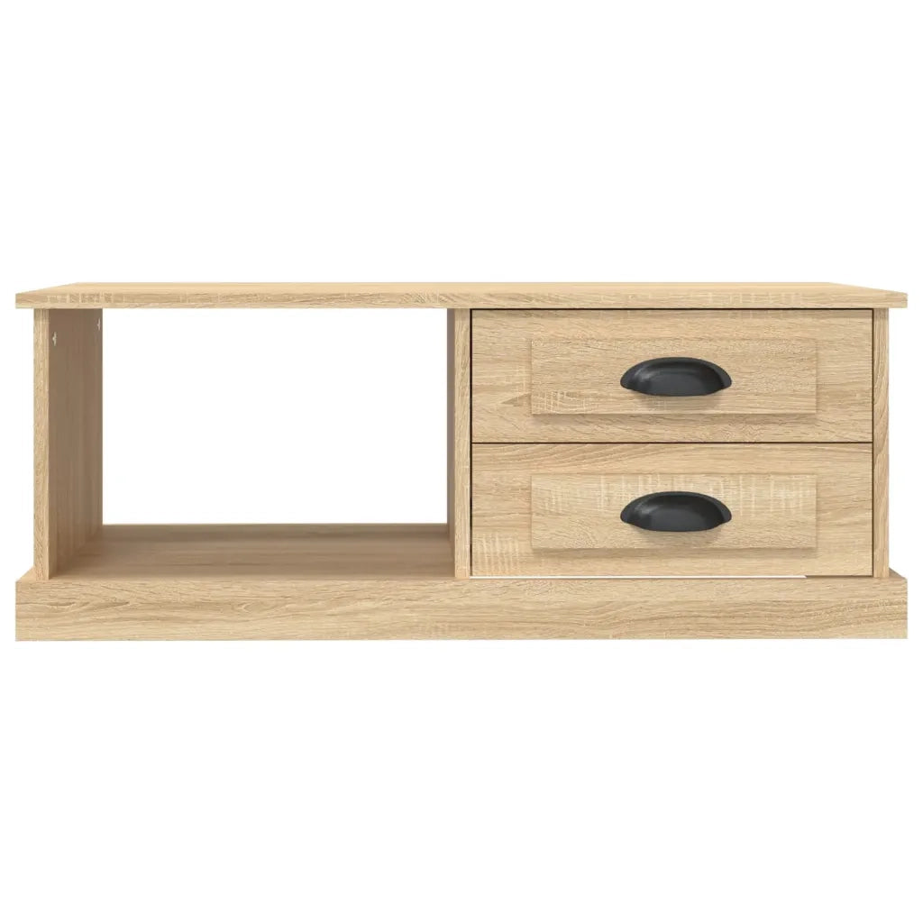 Tavolino da Salotto Rovere Sonoma 90x50x35 cm Legno Multistrato 816243