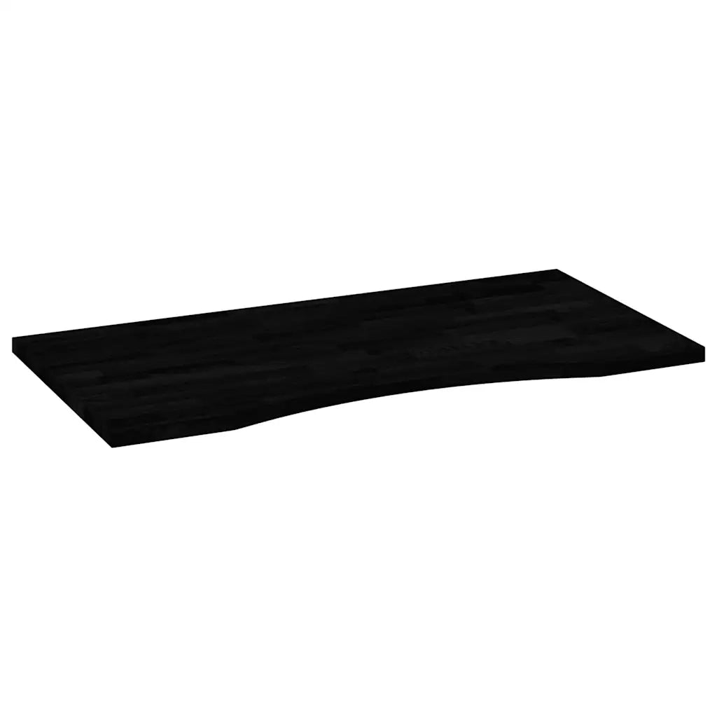 Piano Scrivania Marrone Scuro 100x50x2,5 cm in Rovere Massello 4009028