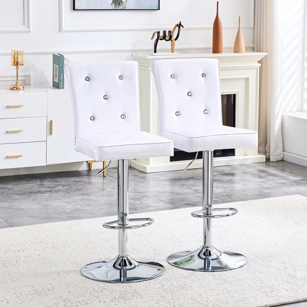 SEDIA 89,5x50,5x41 cm PVC Bianco
