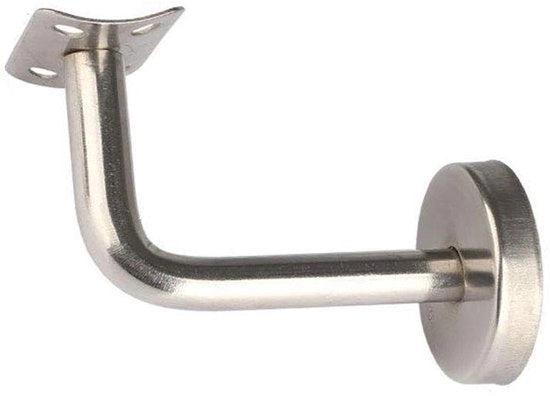 Balaustra RVS con Montaggio a Parete - Leva di Balaustra - Balaustra Fissa - Materiale Solido - 60x80 cm