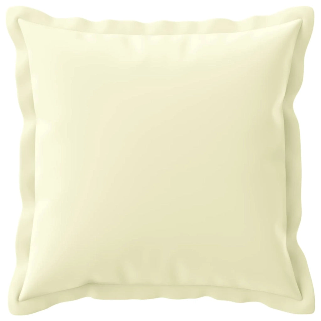 Federa 12 pz HOUTEN Crema 50 x 50 cm Poliestere 919206
