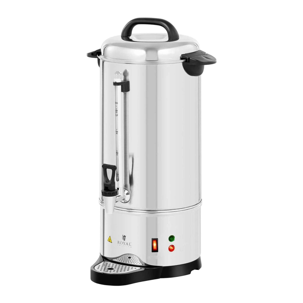 Caffettiera elettrica professionale con filtro a percolazione di grande capacità (Potenza: 1200 watt funzione di preparazione/mantenimento in caldo volume: 9 litri rubinetto) 14_0004679