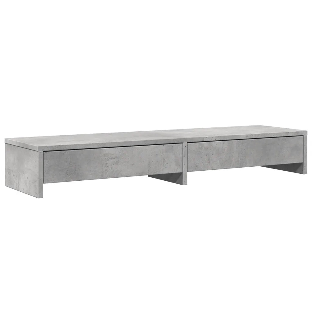 Supporto Monitor con Cassetti Grigio 100x27x15 cm in Truciolato CFW1191392