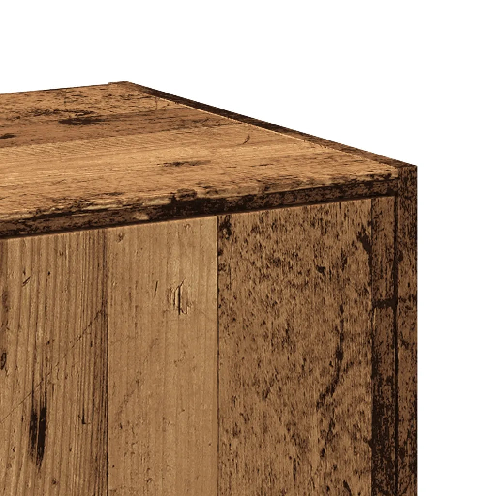 Armadietto da Farmacia Legno Vecchio 30x41x174,5 cm Truciolato 3309634