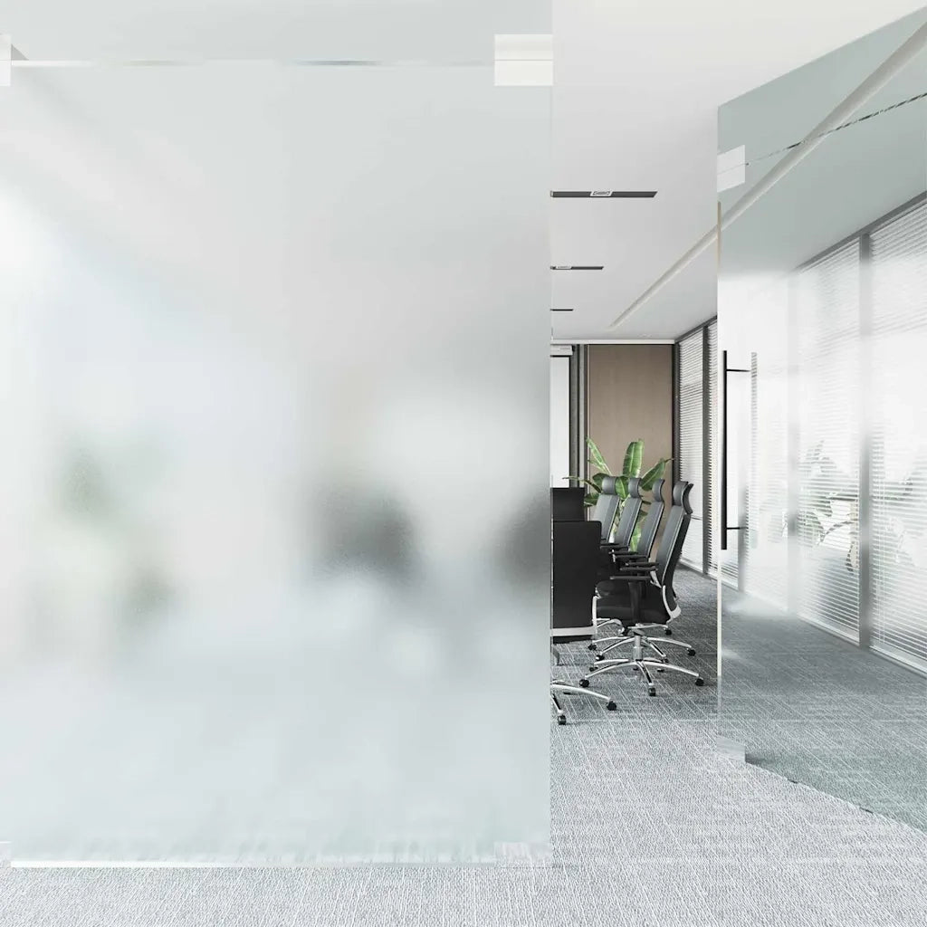Pellicola statica per finestre Grigio Frosted 45 x 500 cm PVC 3394678