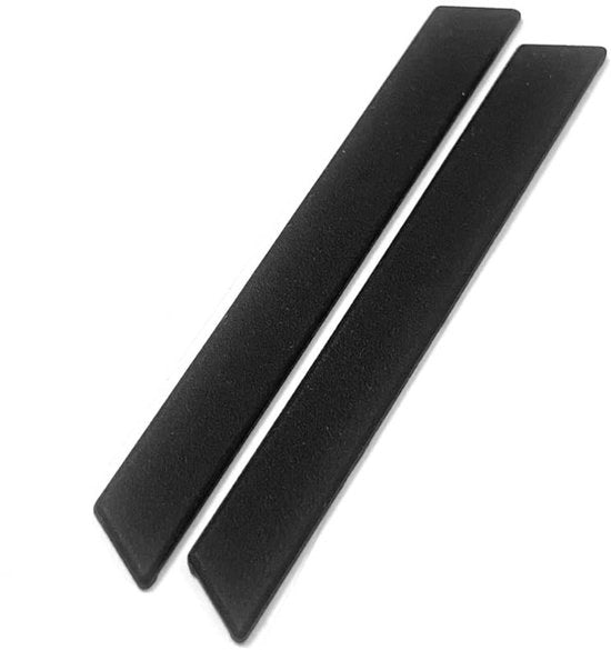 2 Stuks Strisce di Gomma per Laptop (Nero)