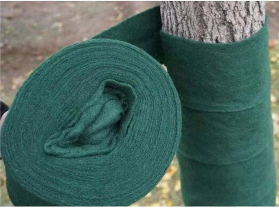 Wikkelstroken perenne per protezione invernale per alberi 12 cm x 20 m, impermeabile e respirante, più efficace del nastro per piante.