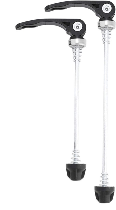 Accessori per bicicletta - Quick Release - Adatto per ruote 26 pollici - Nero/Argento - Leggero - Alta qualità acciaio/lega di alluminio - Fissaggi per bicicletta