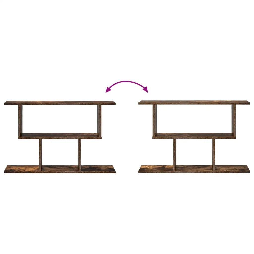 Scaffale da parete Rovere Fumo 80 x 15 x 50,5 cm 8012288
