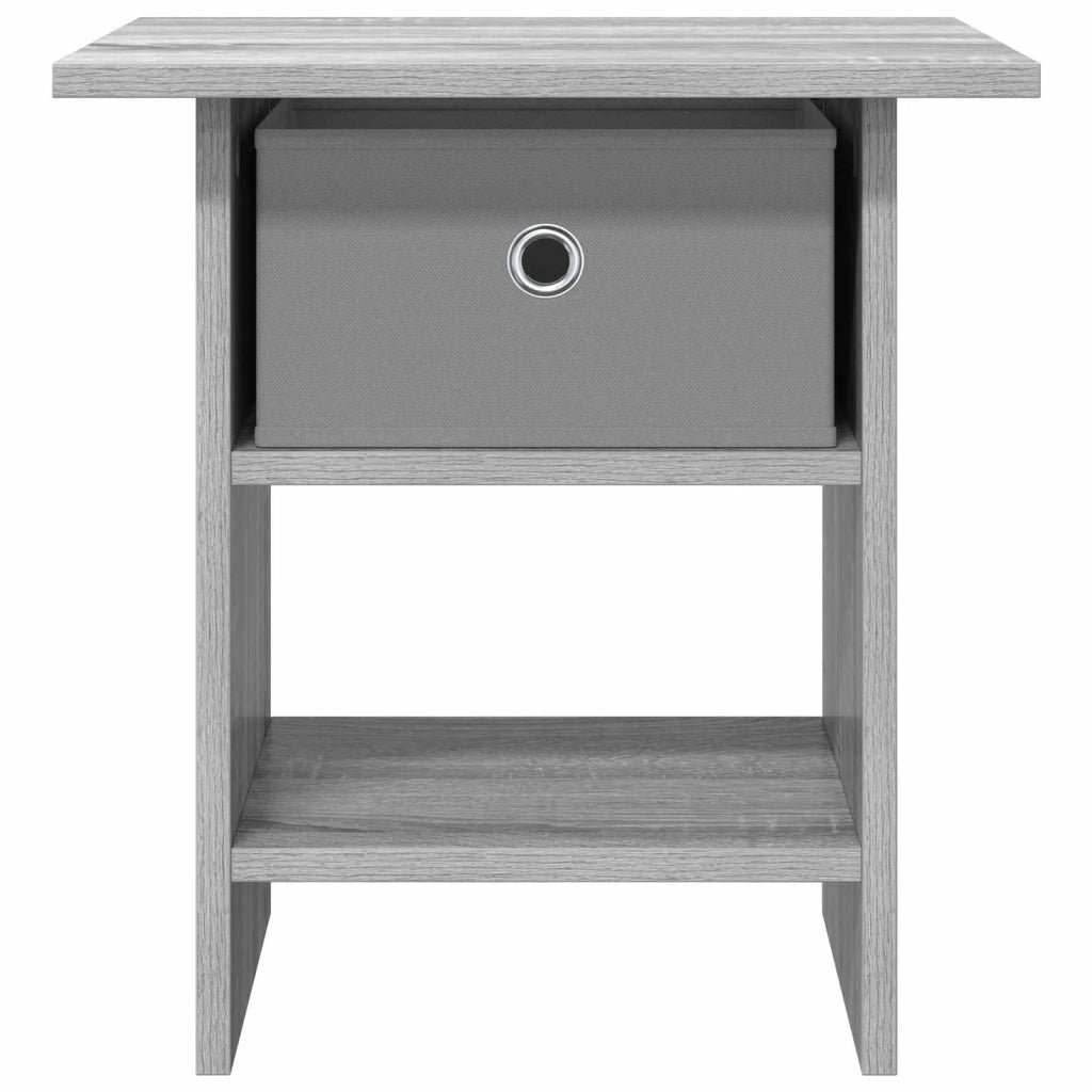 Comodino | Armadio da Notte | Mobiletto da notte Grigio Sonoma 41 x 40 x 45 cm Legno multistrato