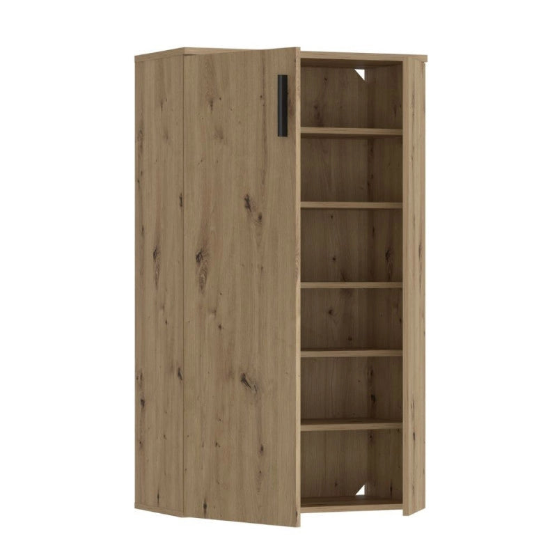 Mobile multiuso Lucio 2 ante H 120cm. colore rovere