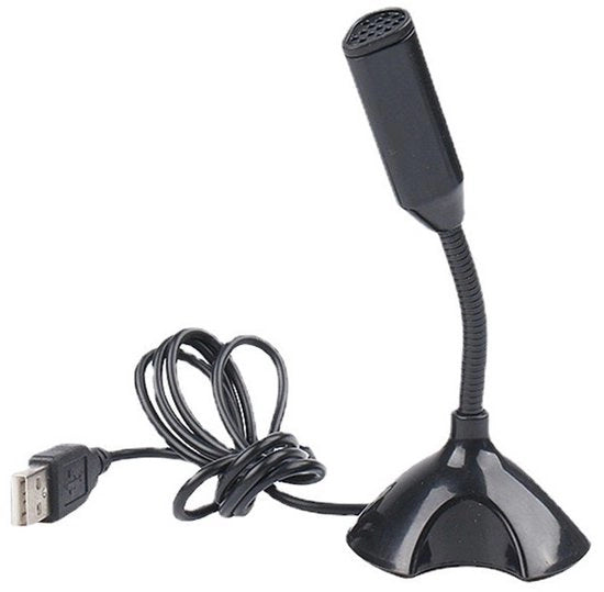 Microfono per Computer Portatile/Desk, Adattabile, Senza Driver, Plug and Play, Microfono per Registrazioni, Giocchi, Streaming, Podcasts (3.5MM)