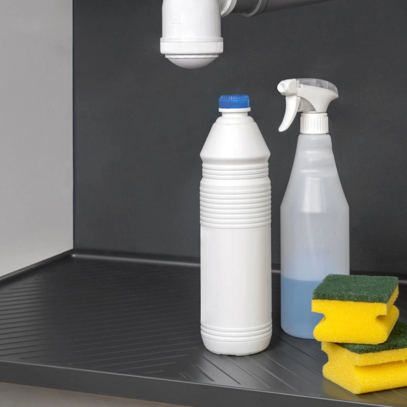 Angolare Lake Harmony per mobili da cucina, Destra, Altezza regolabile, Acciaio e legno, Grigio antracite