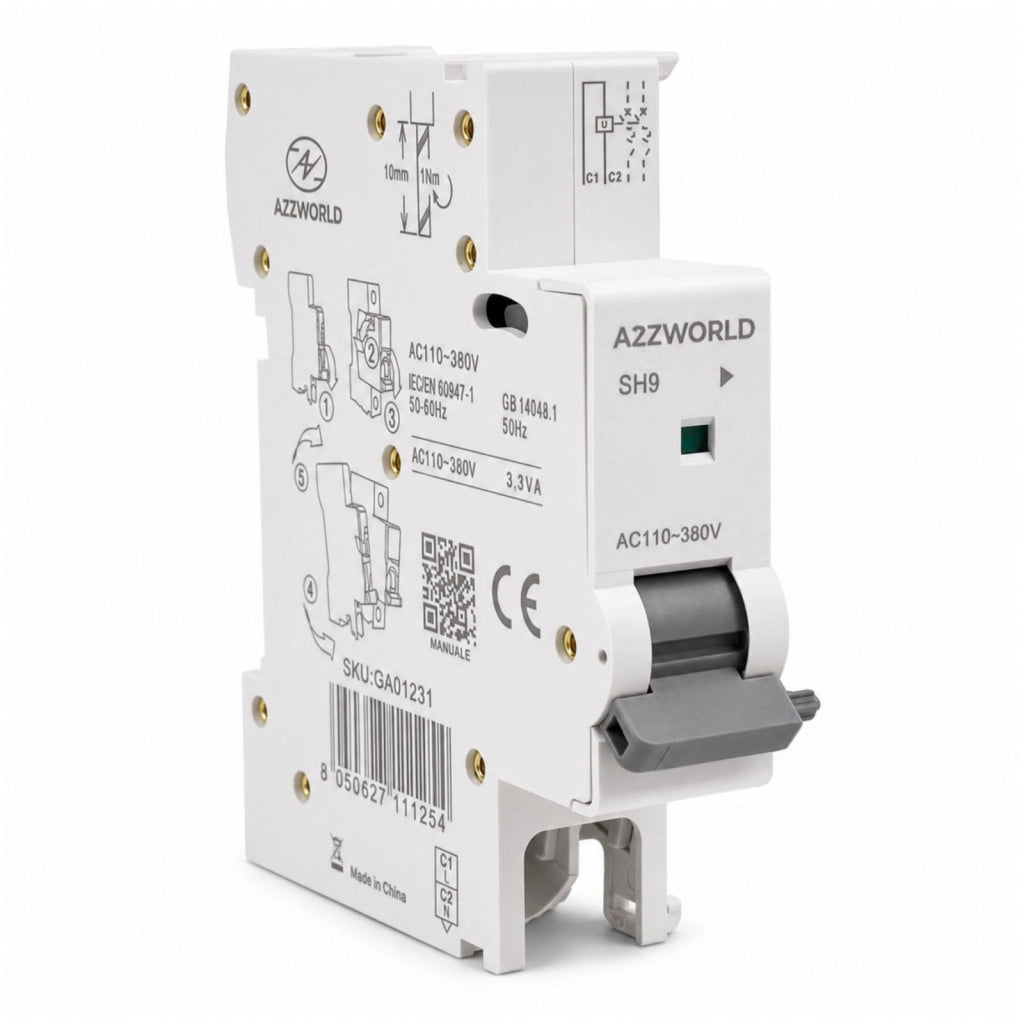 Bobina Di Sgancio A Lancio di Corrente 220V 1 Modulo DIN, Compatibile Con Serie GYM9 GYM9H GYM10 GYR9N GYR10N, Chint NB1 NBH8 NB1L NB310L