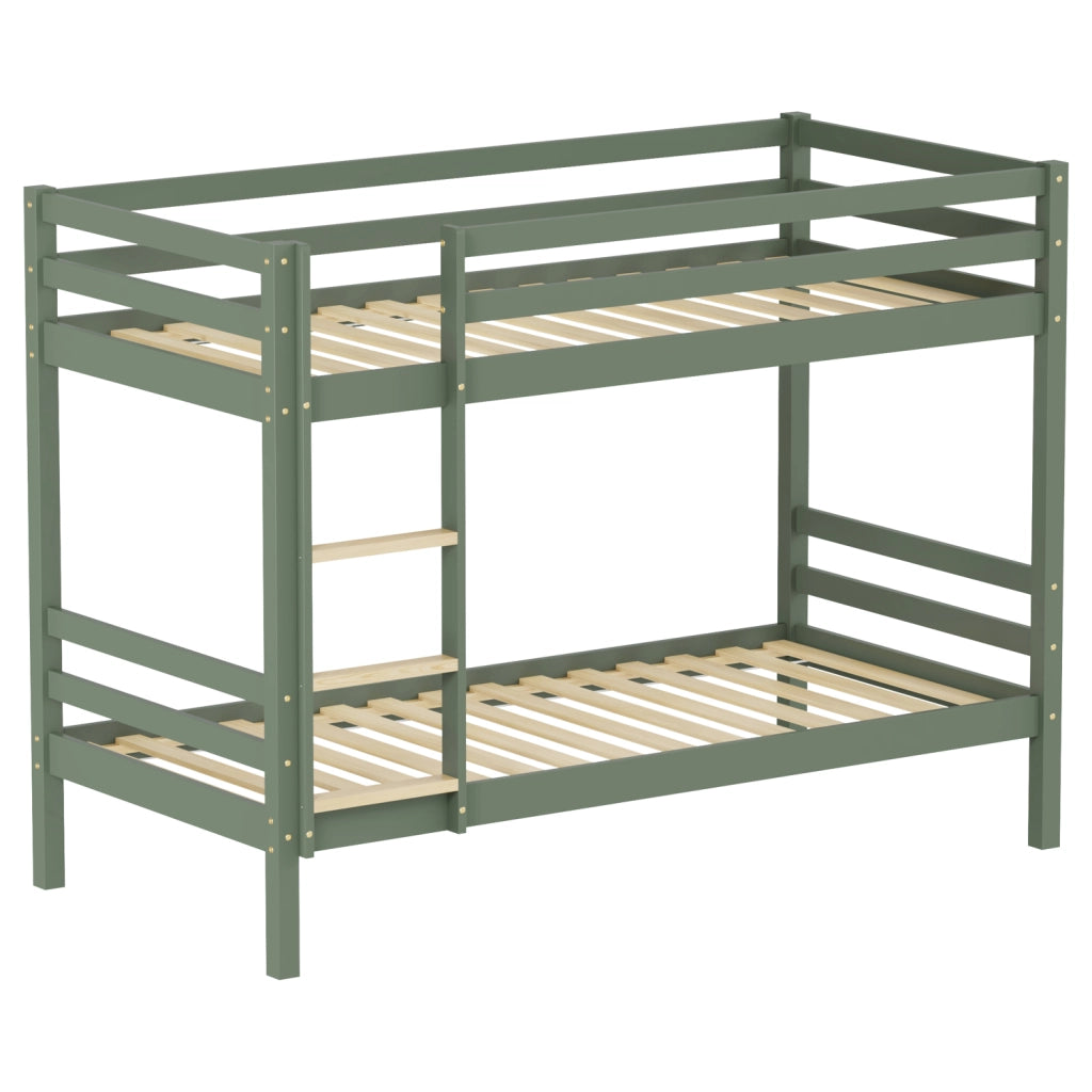 Letti a castello per bambini 190x90cm verde AMBRA