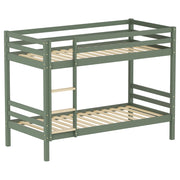 Letti a castello per bambini 190x90cm verde AMBRA