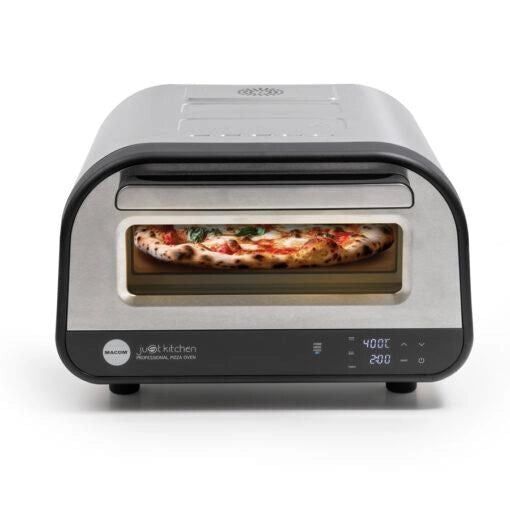 Macom 884 macchina e forno per pizza 1 pizza(e) 1700 W Nero, Acciaio inox