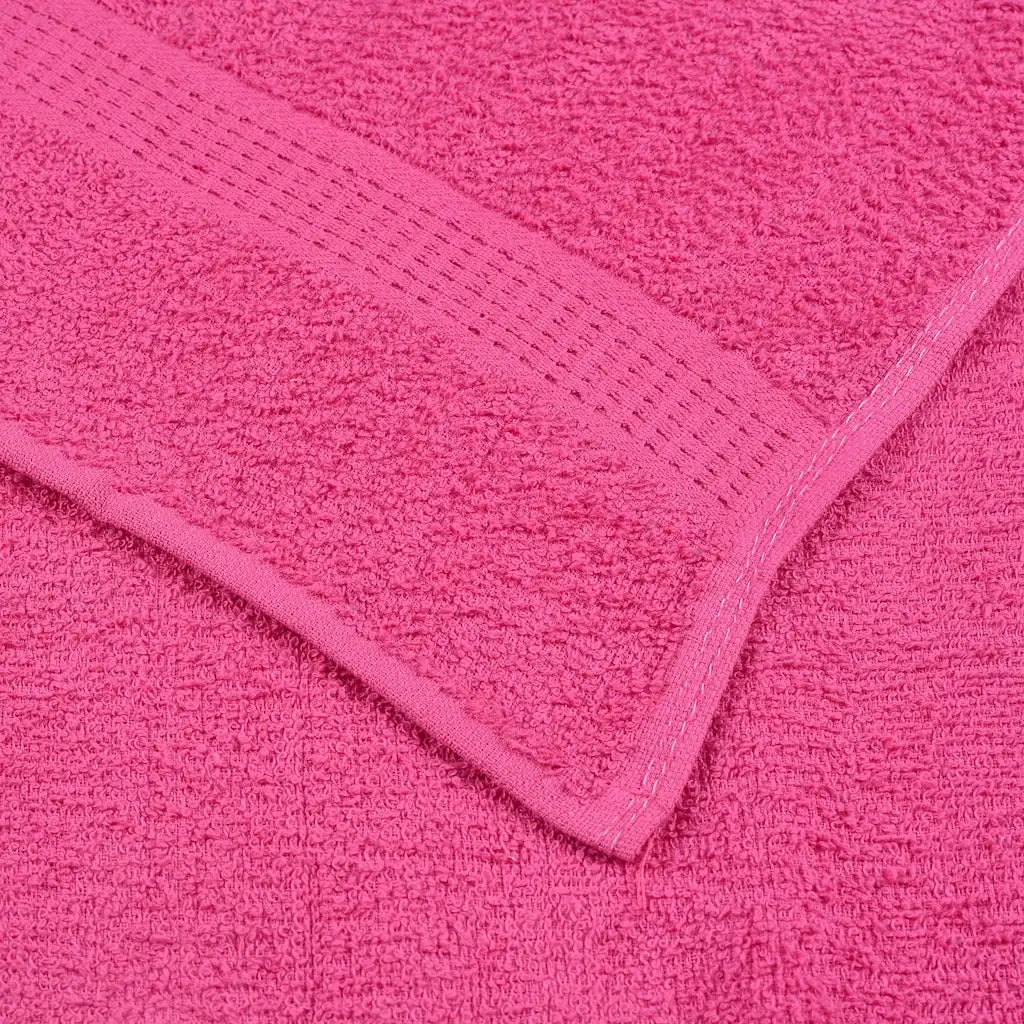 Asciugamani da Doccia FROGN 10 pz | Teli per bagno Rosa 70x140 cm 360 g/m2