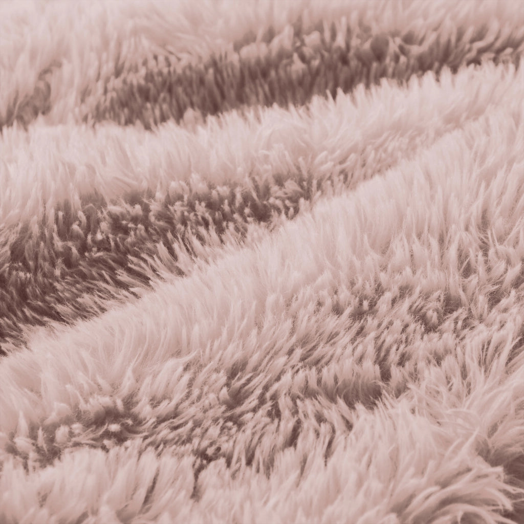 Divano 2 Posti Senza Braccioli con Cuscini ¨C MINIMAL ¨C Tessuto Rosa Morbido