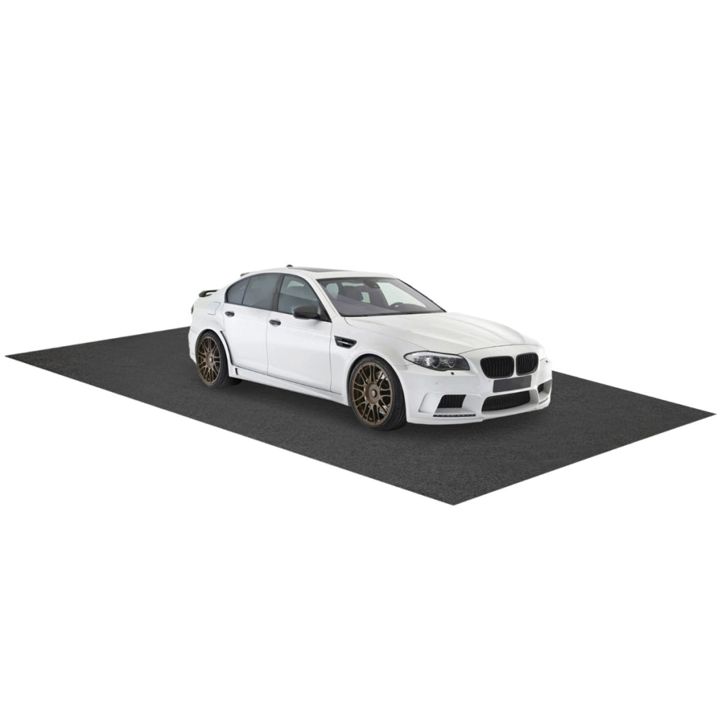 Tappetino per pavimento garage 600 x 220 CM, Tappeto per pavimento riutilizzabile e lavabile Grigio-Accessori per veicoli