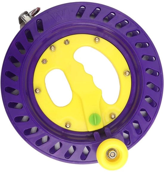 Vendita di Vele - Avvolgicorda a Mano 22 Cm - Resistente ai Colpi - Materiale ABS Resistente - Gestione della Corda Facile - Bobina di Corda Professionale - Progettazione Efficiente - Avvolgitore di Corda