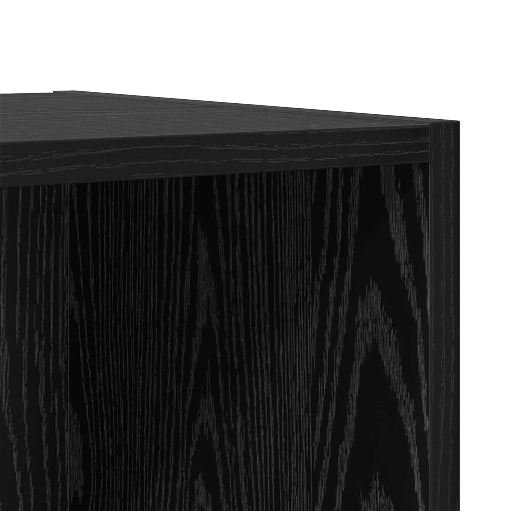 Armadietto a muro Rovere Nero 37 x 37 x 37 cm Legno multistrato 875076