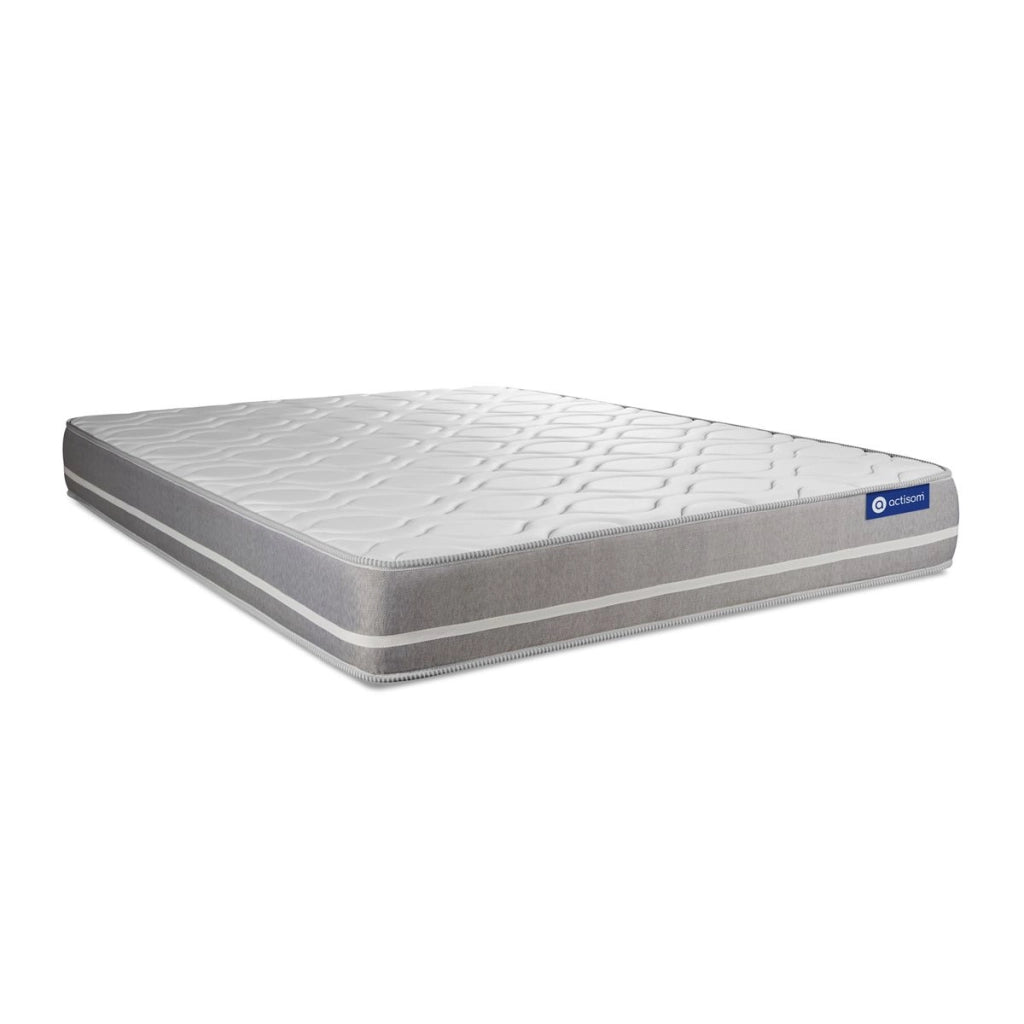 Kit rete e materasso matrimoniale Actilatex touch 140x220cm - Spessore : 20cm - Lattice e memory foam - Bilanciato -