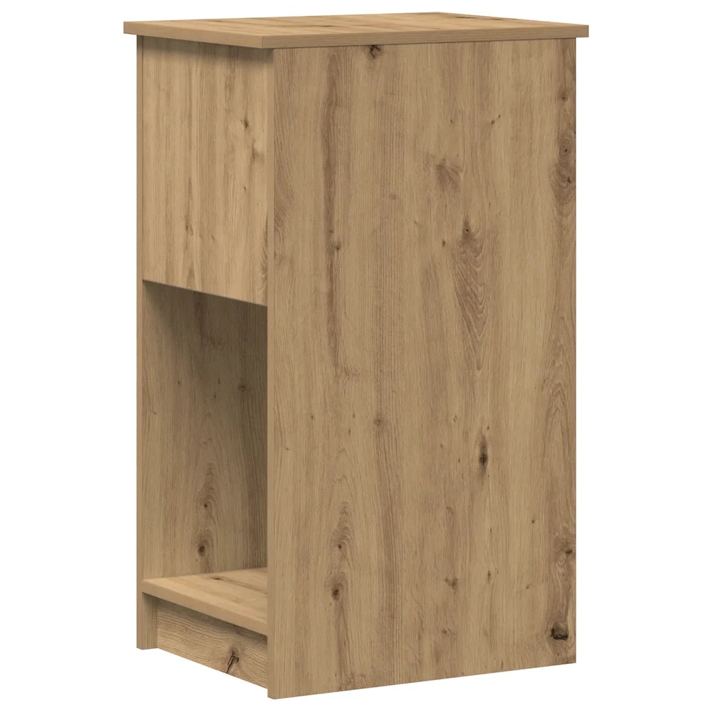 Supporto per Computer a Torre con Cassetto Rovere 35x45x77 cm 858748