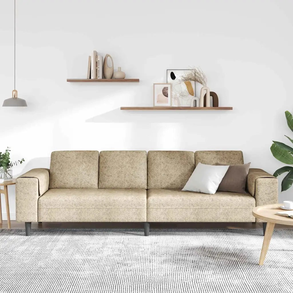 Divano per Soggiorno Grigio chiaro 250 x 77 x 76 cm 3335109