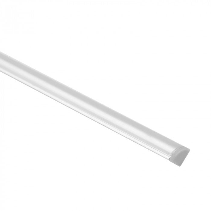 Profilo LED RW-01 angolare anodizzato trasparente 1m Ecolight