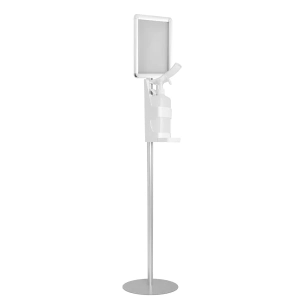 Porta Dispenser Gel EASYPUSH con portacomunicazioni