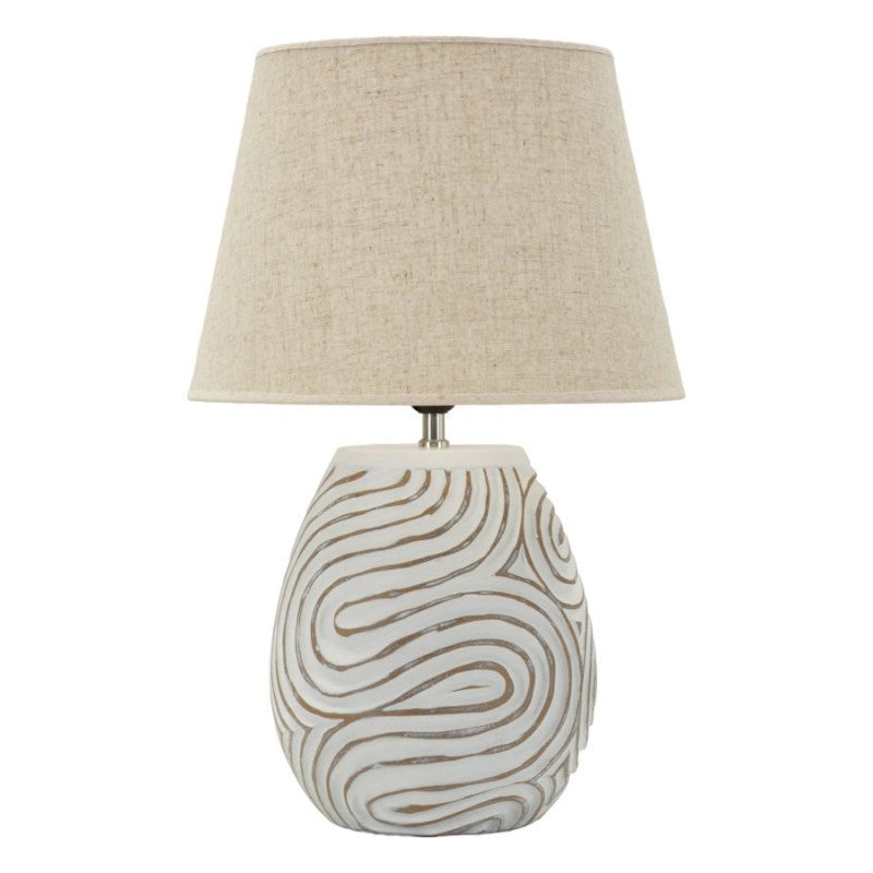 Lampadelle A Da Tavolo Resina Oblix cm ø 35x55