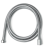 Flessibile per Doccia Bagno Acciaio Cromato Lucido Doppia Aggraffatura Metaform Dimensione: 150 cm